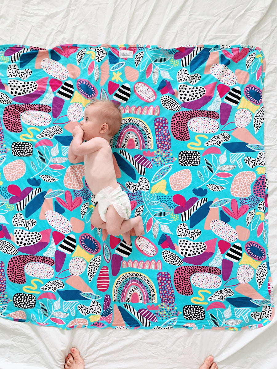 Bamboo Swaddle Wraps Rainbow bebeluxe