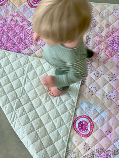 Quilted Play Mat - Bebe Luxe