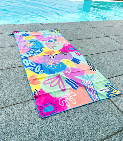 Sand Free Beach Towel Tutti Frutti - Bebe Luxe
