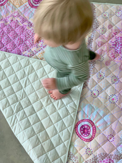 Quilted PLay Mat - Bebe Luxe