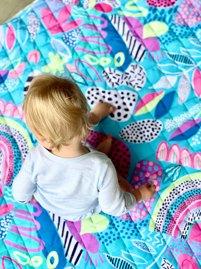 Quilted Play Mat - Bebe Luxe